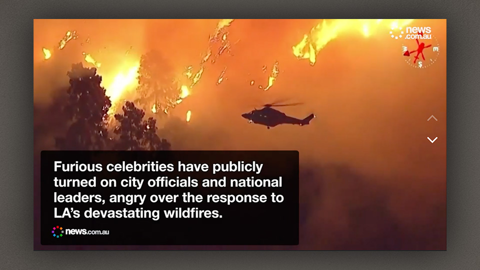 Animal Rescues as fires raged